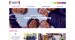 Desktop Screenshot of anti-bullyingalliance.org.uk