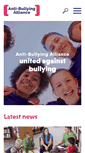 Mobile Screenshot of anti-bullyingalliance.org.uk
